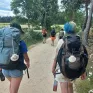 Jeunes et collaborateurs de la MECS Saint-Jacques sur les chemins de Compostelle (c) Apprentis d'Auteuil